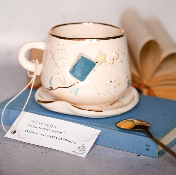 Book & star dark blue