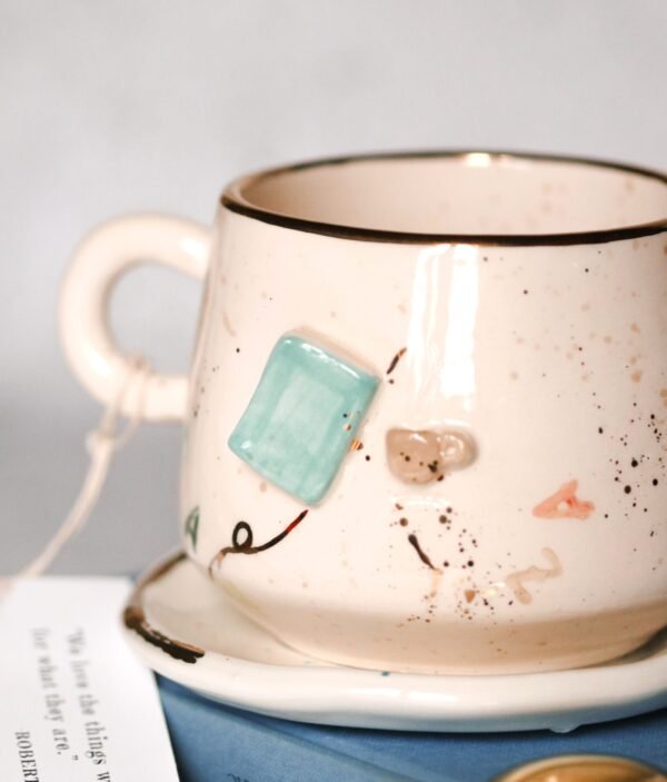 Book & little mug mint - Slika 5