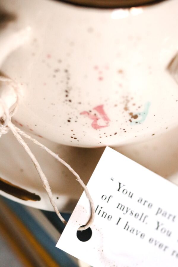 Book & little mug mint - Slika 8